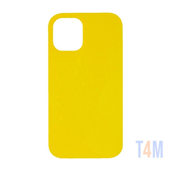 Funda de Silicona para Apple iPhone 12 Pro Amarillo